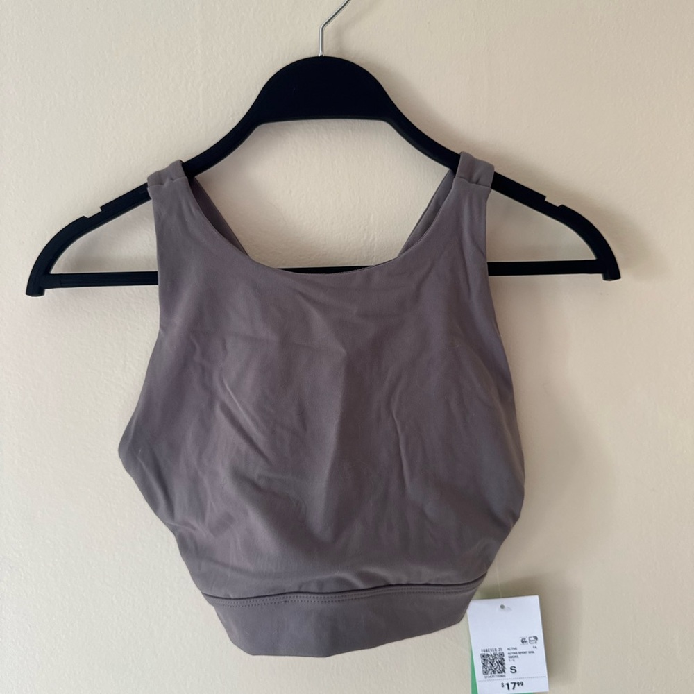 Forever 21 Taupe Sports Bra